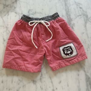 🏈 UGA Bulldogs 🐶 Swim Trunks 🩳